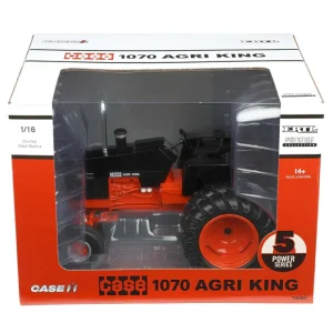 1/16 Case 1070 Agri King Open Station Tractor With Duals, Black Chaser