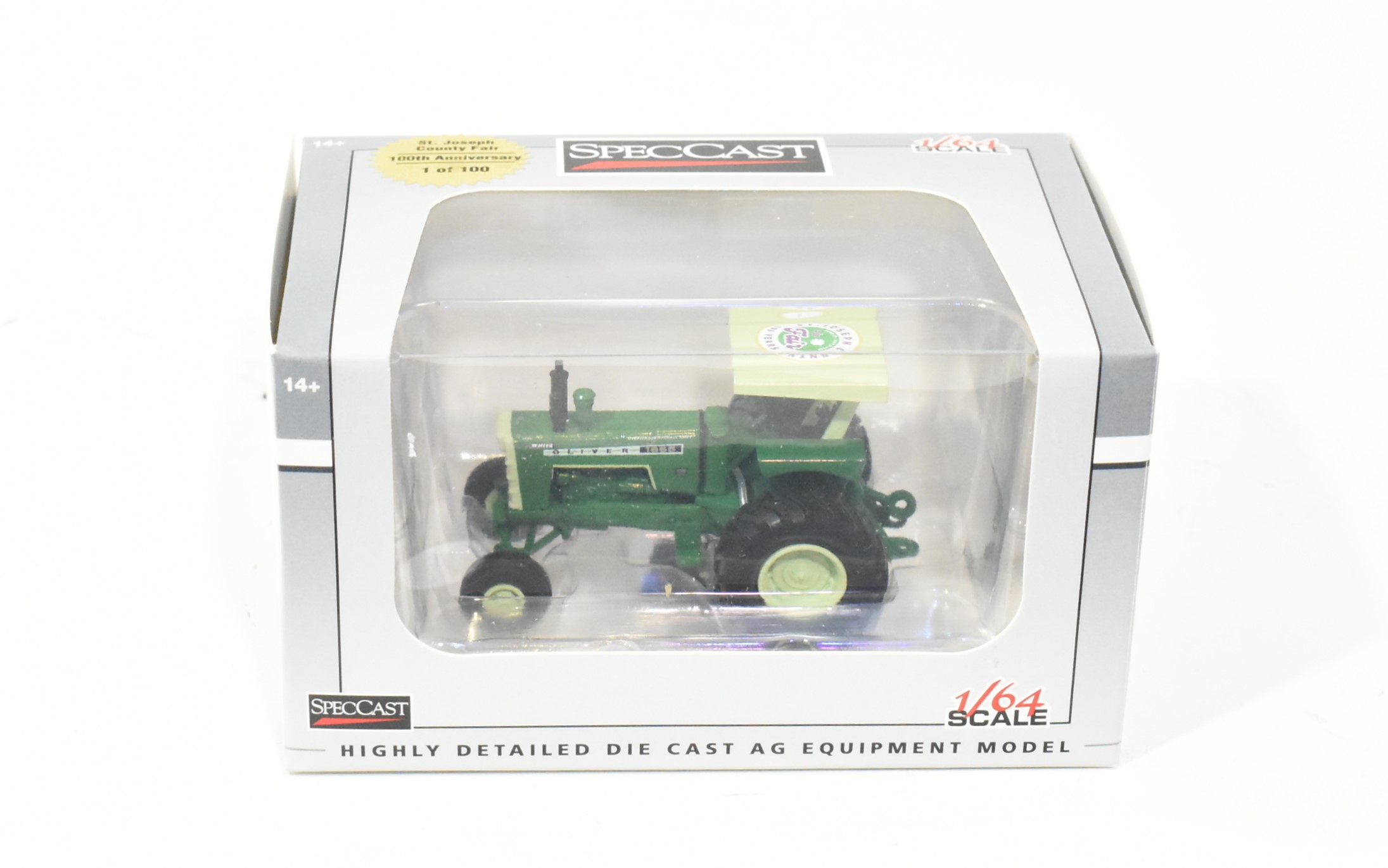 1/64 Oliver 1855 Tractor With Wide Front End & Canopy, 2025 St