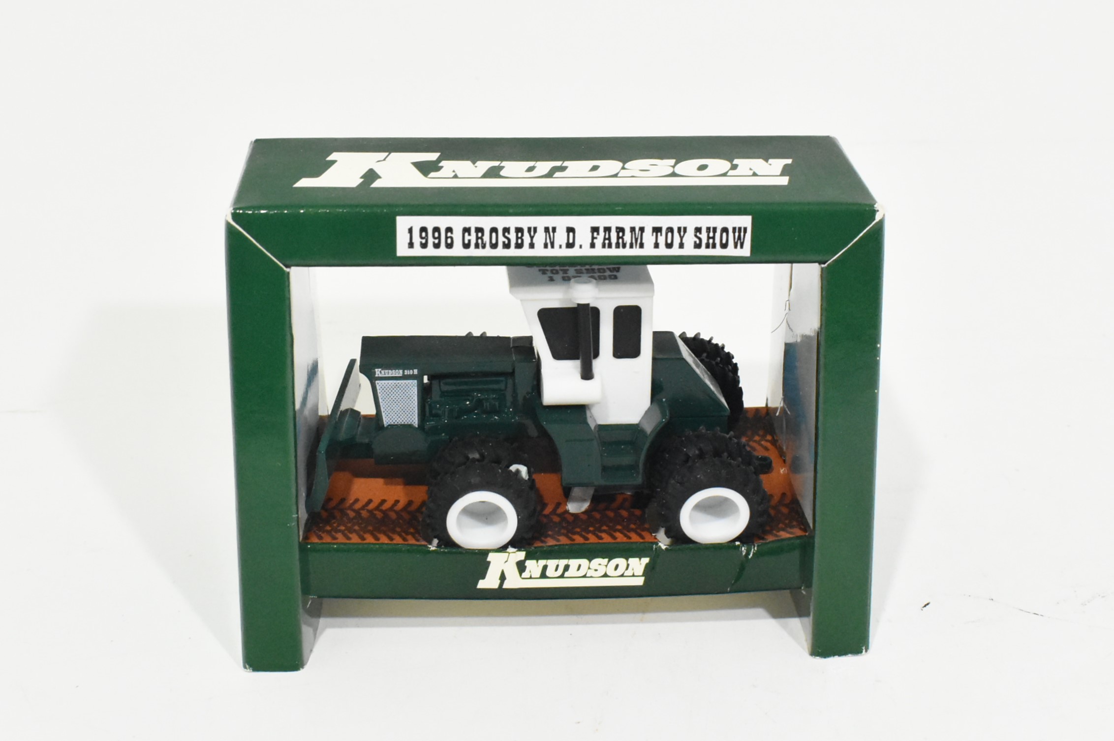 1/64 Knudson 310H Hillside 4Wd Tractor With Duals & Blade, 1996 Crosby North Dakota Show