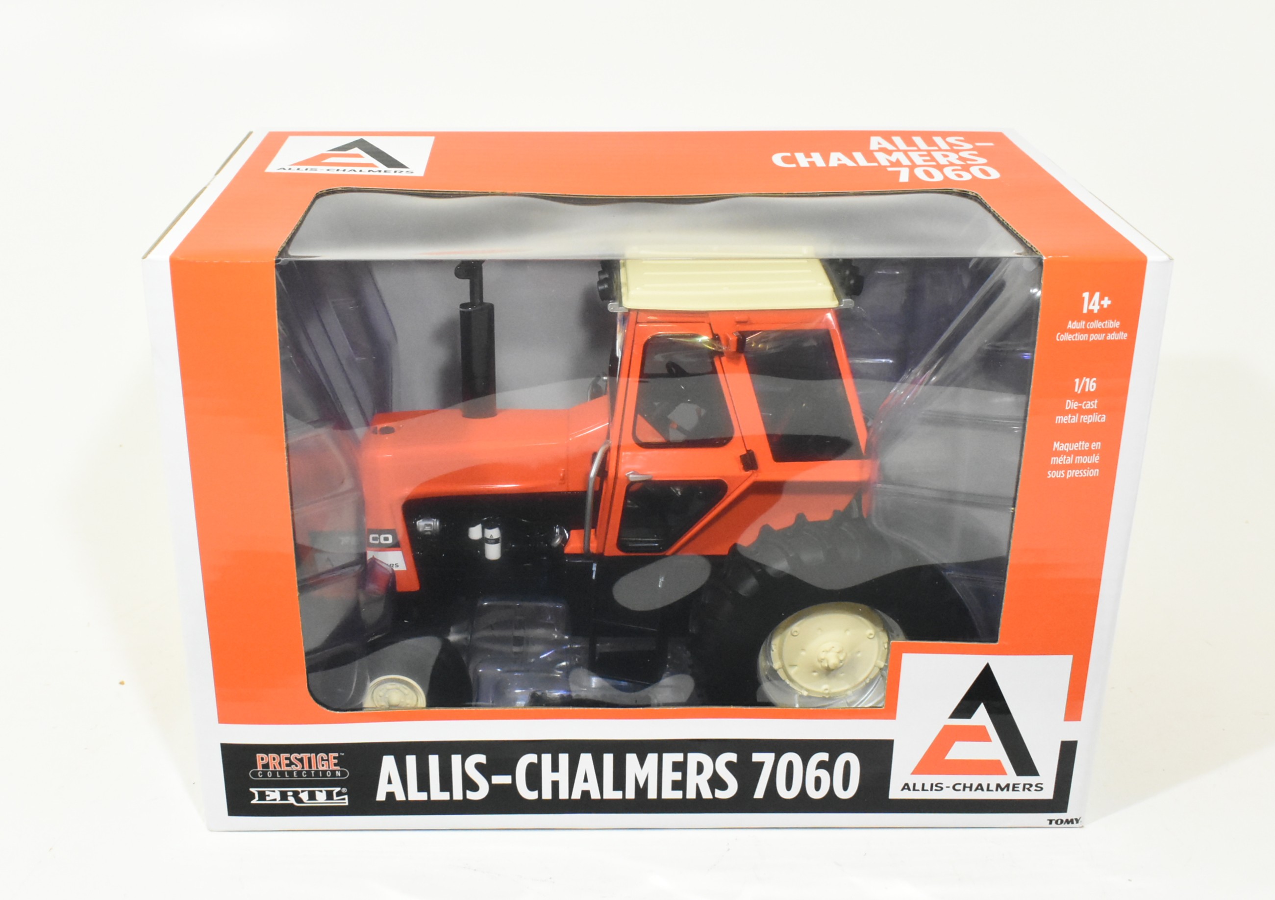 1/16 Allis Chalmers 7060 Black Belly Tractor With Cab, Prestige Edition