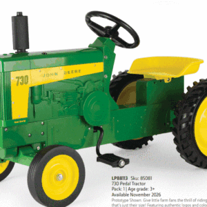 John Deere 730 Pedal Tractor With Wide Front