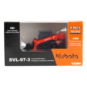 1/64 Kubota SVL97-3 Skid Steer Loader With Tracks, Prestige Edition