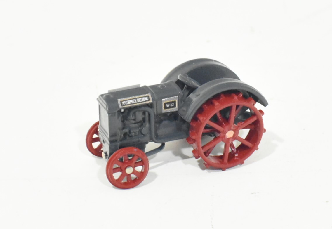 1/64 Scratch Built International Harvester McCormick W-12 Tractor Grey On Steel